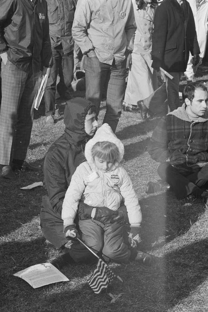 Moratorium to End the War in Vietnam march - Haun, Declan, 1937-1994