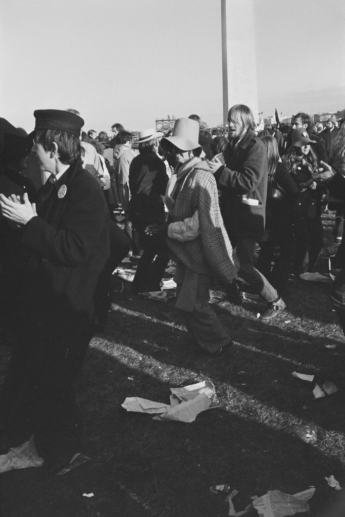 Moratorium to End the War in Vietnam march - Haun, Declan, 1937-1994