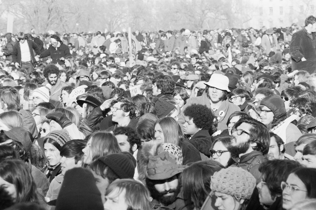 Moratorium to End the War in Vietnam march - Haun, Declan, 1937-1994