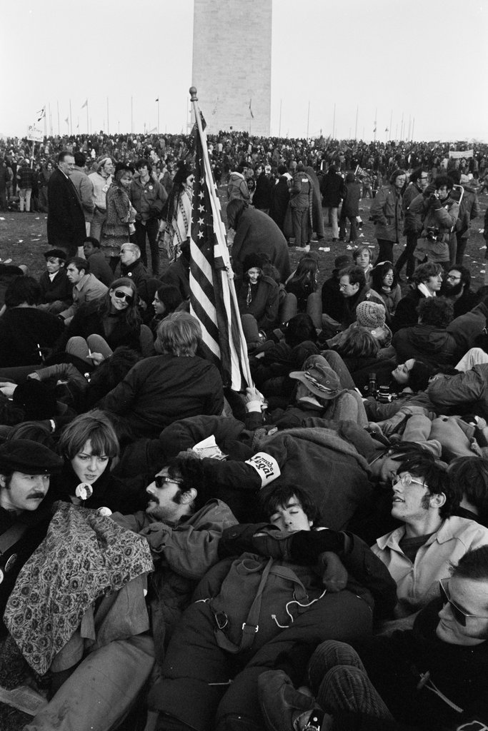 Moratorium to End the War in Vietnam march - Haun, Declan, 1937-1994