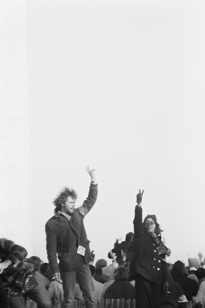 Moratorium to End the War in Vietnam march - Haun, Declan, 1937-1994