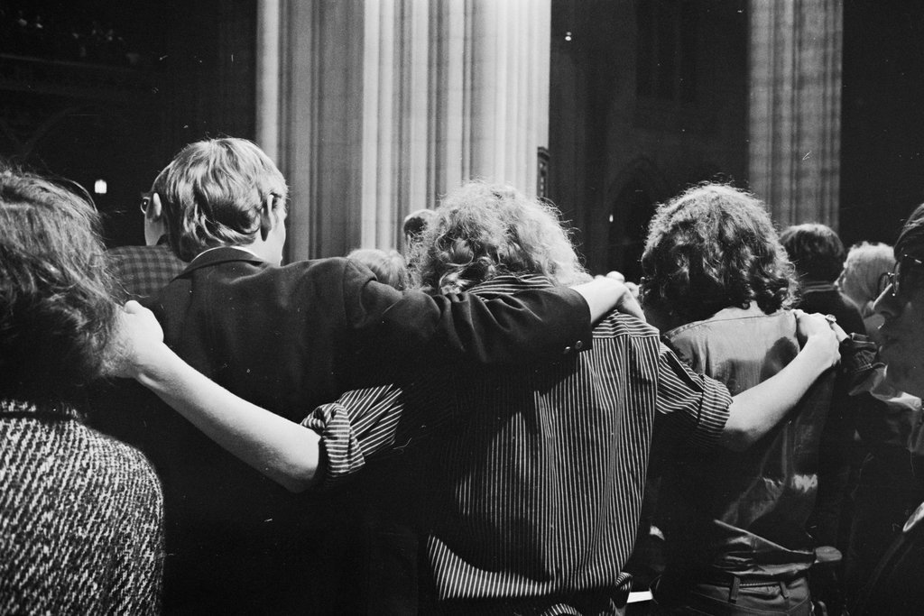 Moratorium to End the War in Vietnam rally - Haun, Declan, 1937-1994