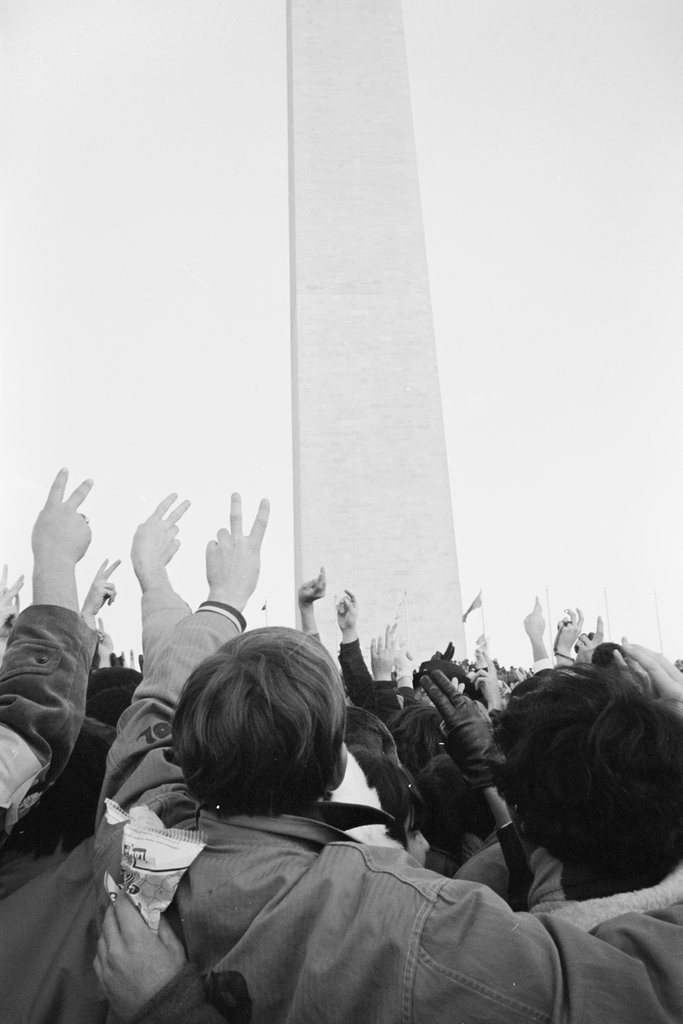 Moratorium to End the War in Vietnam march - Haun, Declan, 1937-1994