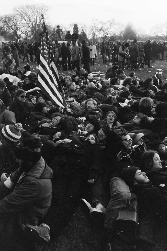 Moratorium to End the War in Vietnam march - Haun, Declan, 1937-1994