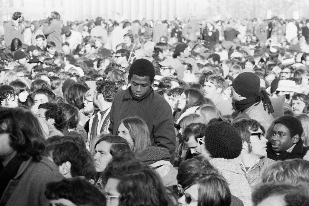 Moratorium to End the War in Vietnam march - Haun, Declan, 1937-1994