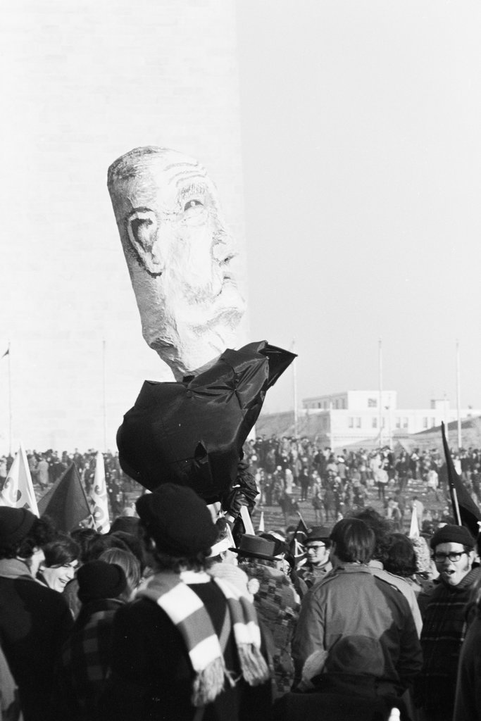 Moratorium to End the War in Vietnam march - Haun, Declan, 1937-1994