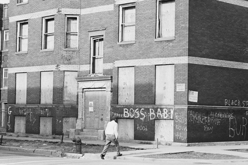 Woodlawn neighborhood - Haun, Declan, 1937-1994