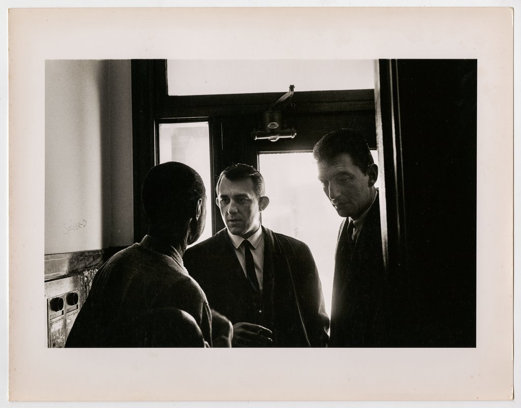 Detectives Peter Valesares (right) and John Sullivan (center) investigate reported shooting - Haun, Declan