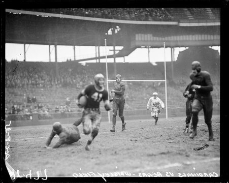 Chicago History Museum Images - Chicago Cardinals versus Chicago Bears at  Wrigley Field