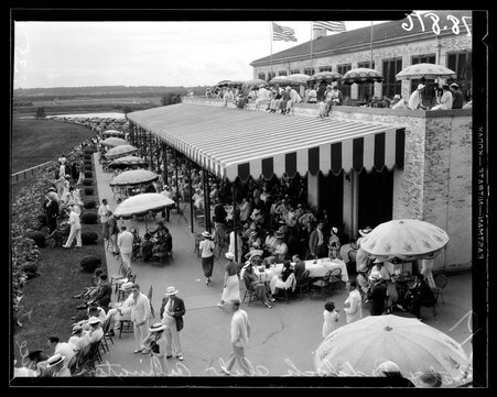 Post and Paddock Club Arlington Race Track - Chicago Daily News, Inc.