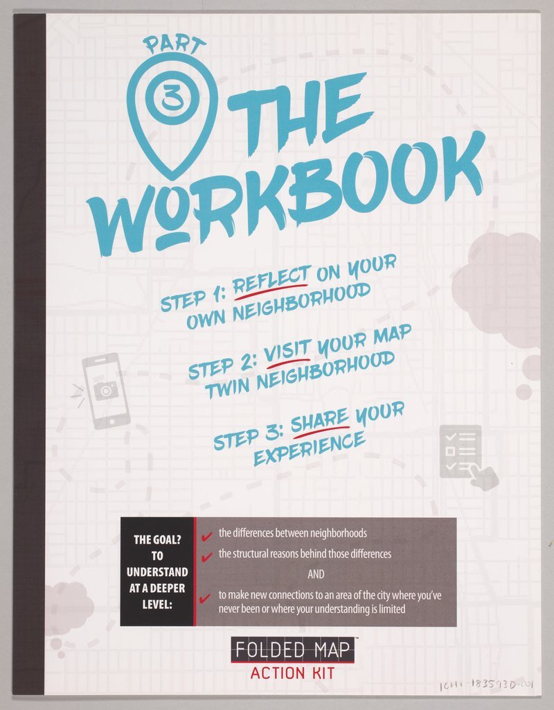 Folded Map Action Kit Workbook, front cover - Tonika Lewis Johnson and Maria Krysan