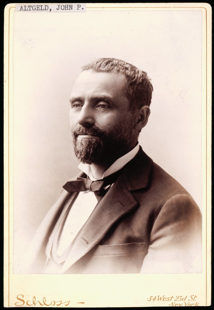 Portrait of John Peter Altgeld - Schloss