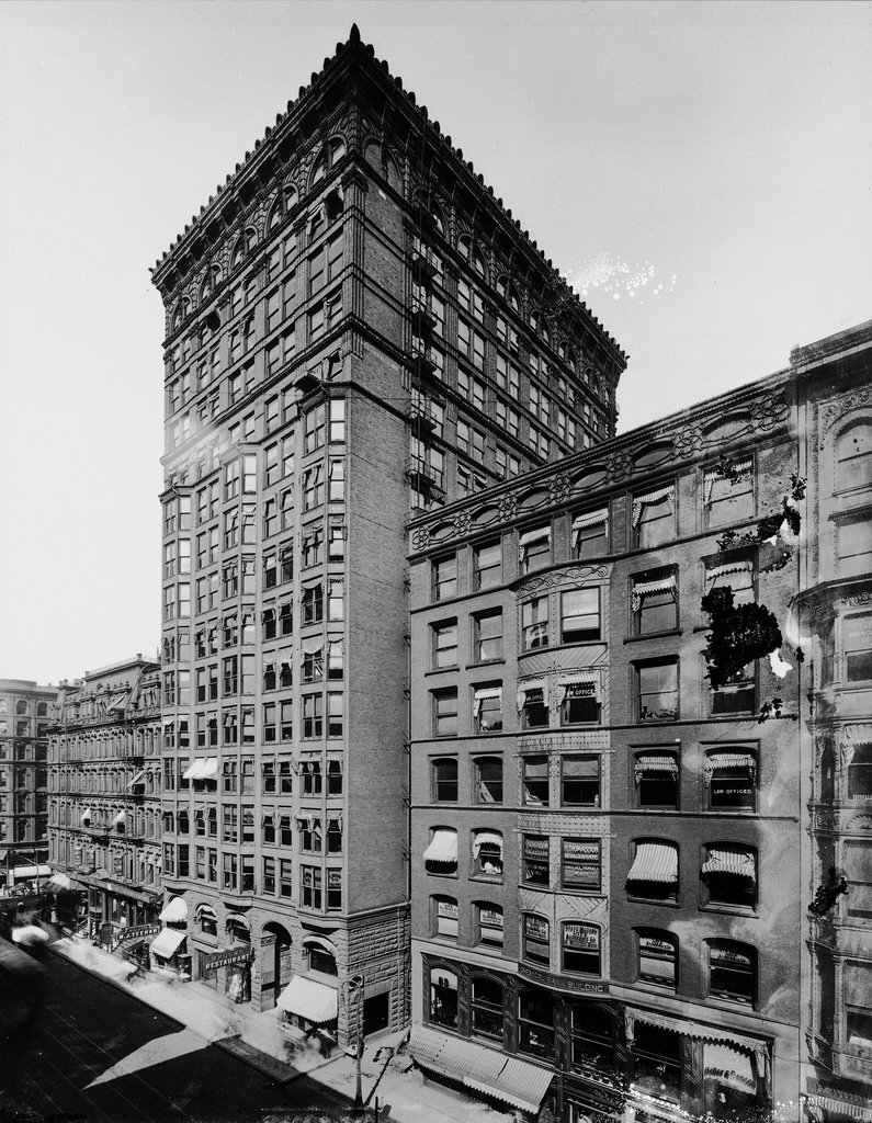 Chicago History Museum Images - Unity Building, 127 North Dearborn Street