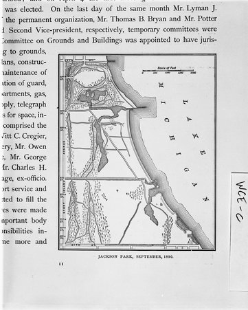 Map of Jackson Park