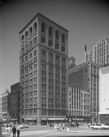 John Crerar Library building on northwest corner of Michigan Avenue and Randolph Streets - Henry, Hubert for Hedrich-Blessing