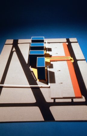 Model for George Hines office space - Hedrich-Blessing