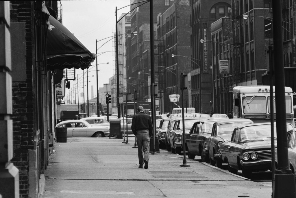 South Jefferson Street near Adams Street - Haun, Declan, 1937-1994