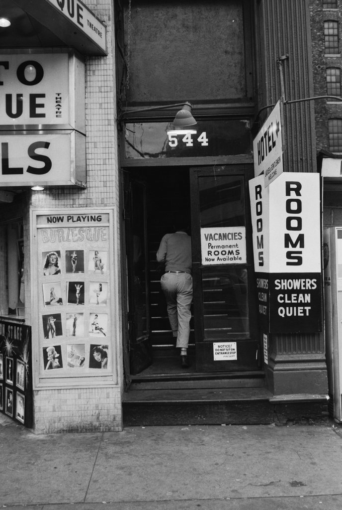 Hotel next to burlesque theater - Haun, Declan, 1937-1994