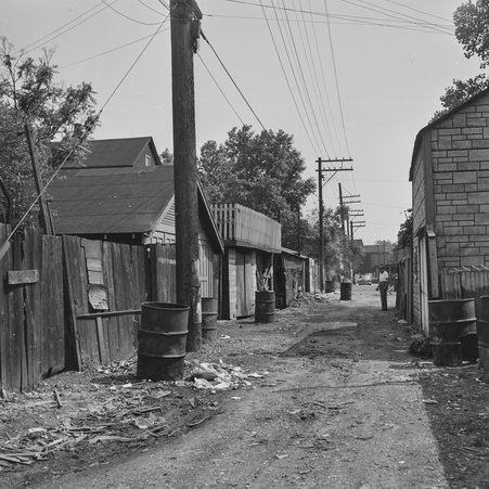 Alley between Wells Street and Princeton Avenue in Fuller Park - Mead, Mildred