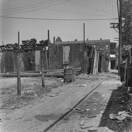 Junkyard at West 53rd Street and South Wentworth Avenue in Fuller Park - Mead, Mildred