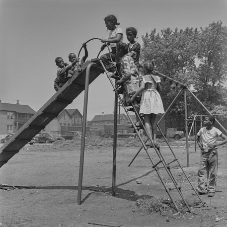 Playground on West 45th Street in Fuller Park - Mead, Mildred
