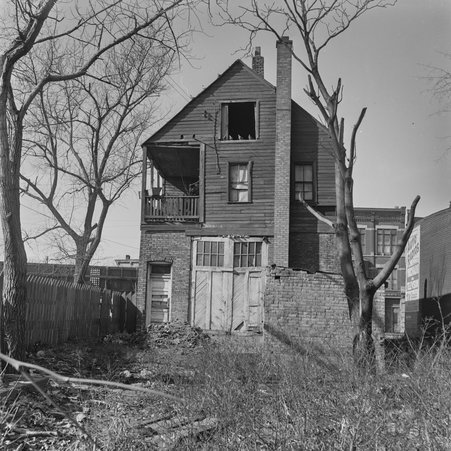Rear of 6743 South State Street in Greater Grand Crossing - Mead, Mildred