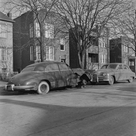 Car parked outside of 6943 South Anthony Avenue in Greater Grand Crossing - Mead, Mildred