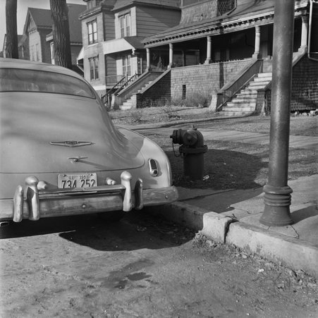 Car parked outside of 6823-6825 South Anthony Avenue in Greater Grand Crossing - Mead, Mildred