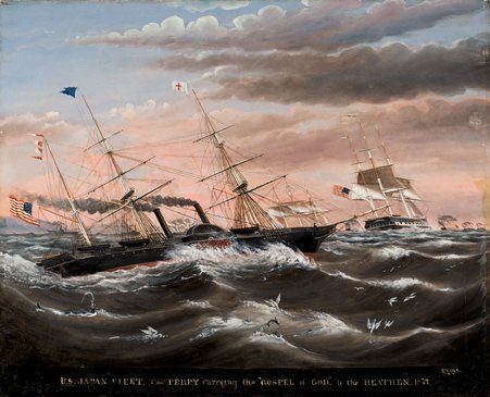 The Yamato Race and the Discovery of Japan by Commodore Perry