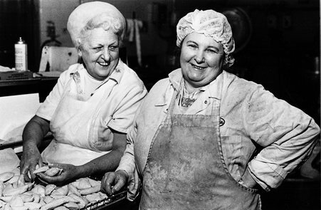 Pierogi makers at Pola Foods - Younker, Richard