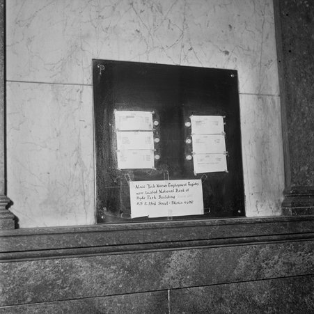 Mailbox at 5151 South Cornell Avenue in Hyde Park - Mead, Mildred