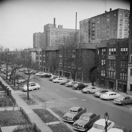 Parking on the 5500 block of South Everett Avenue in Hyde Park - Mead, Mildred