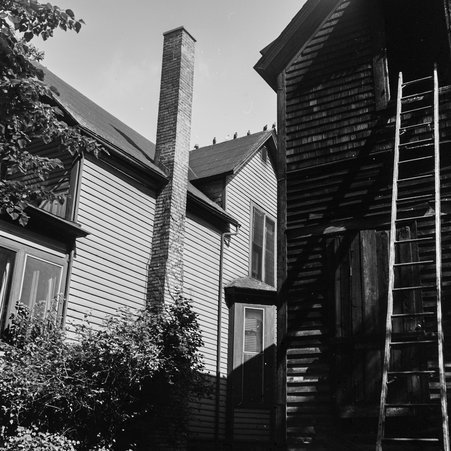 Exterior of Pratt House at 1226 East 57th Street in Hyde Park-Kenwood - Mead, Mildred