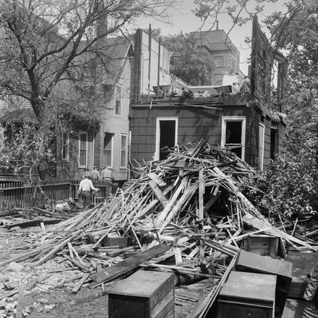 Demolition at 5456 South Blackstone Avenue in Hyde Park-Kenwood - Mead, Mildred
