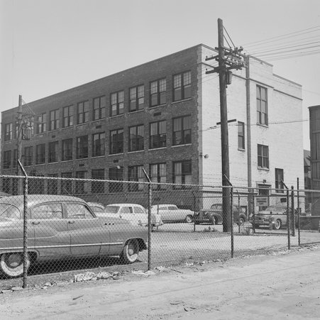 Building exterior and parking lot in Hyde Park-Kenwood - Mead, Mildred