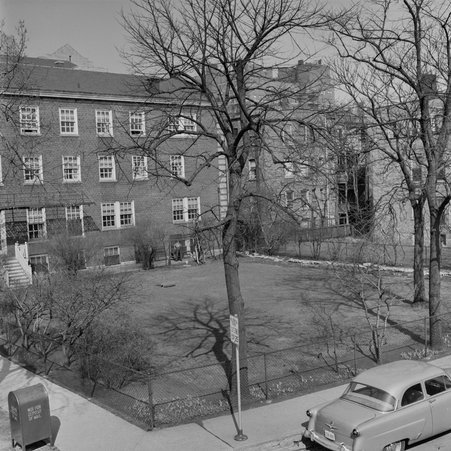 Northwest corner of East 59th Street and South Harper Avenue in Hyde Park-Kenwood - Mead, Mildred