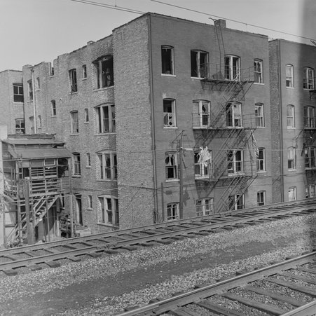 Rear of 5445-5453 South Lake Park Avenue in Hyde Park-Kenwood - Mead, Mildred