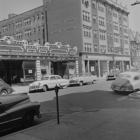 Storefronts at 5220-5232 South Harper Avenue in Hyde Park-Kenwood - Mead, Mildred