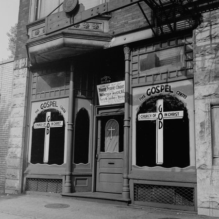 Church at 5553 South Cottage Grove Avenue in Hyde Park-Kenwood - Mead, Mildred