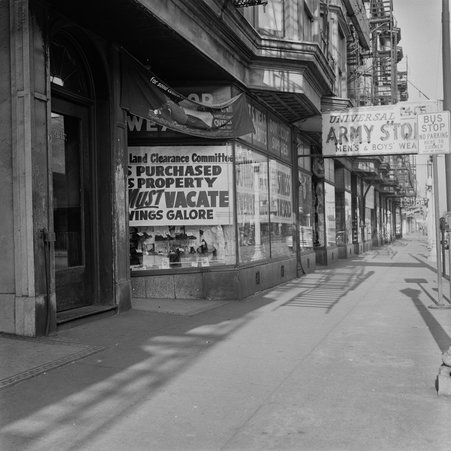 Army store at 1415-1417 East 55th Street in Hyde Park-Kenwood - Mead, Mildred