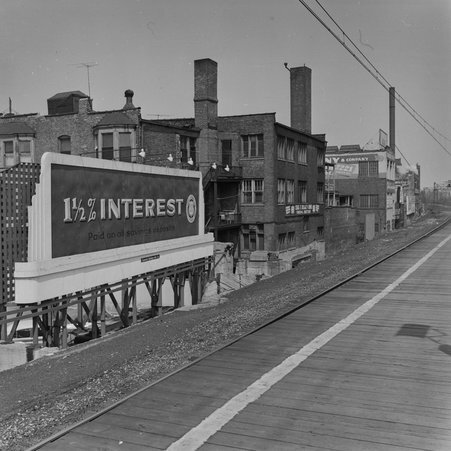 Billboard at East 53rd Street in Hyde Park-Kenwood - Mead, Mildred