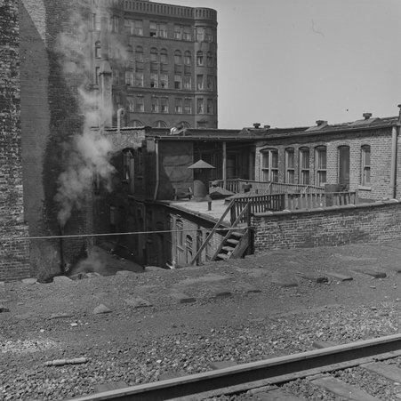 View from tracks in Hyde Park-Kenwood - Mead, Mildred