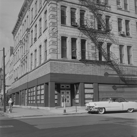Northeast corner of West Hubbard Street and North Clark Street on the Near North Side - Mead, Mildred
