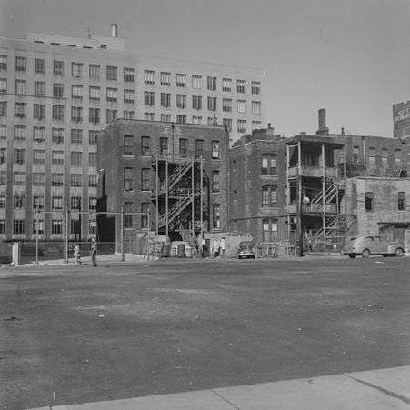 Rear of 17-23 West Grand Avenue on the Near North Side - Mead, Mildred