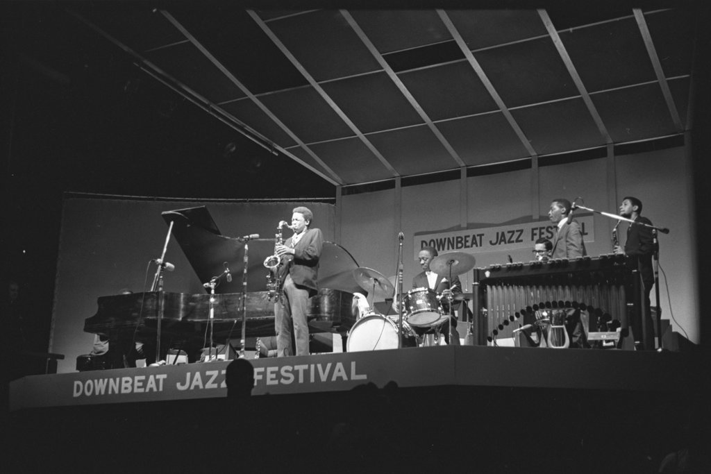 Art Blakey's Jazz Messengers at the Down Beat Jazz Festival - Flerlage, Raeburn, 1915-2002