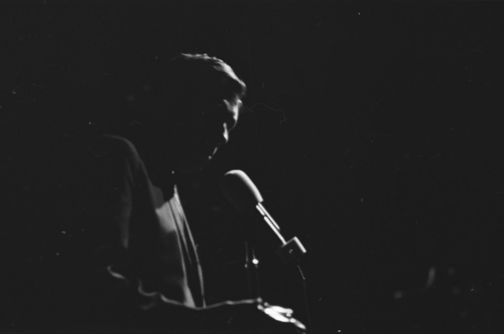 Unidentified MC at the Down Beat Jazz Festival - Flerlage, Raeburn, 1915-2002