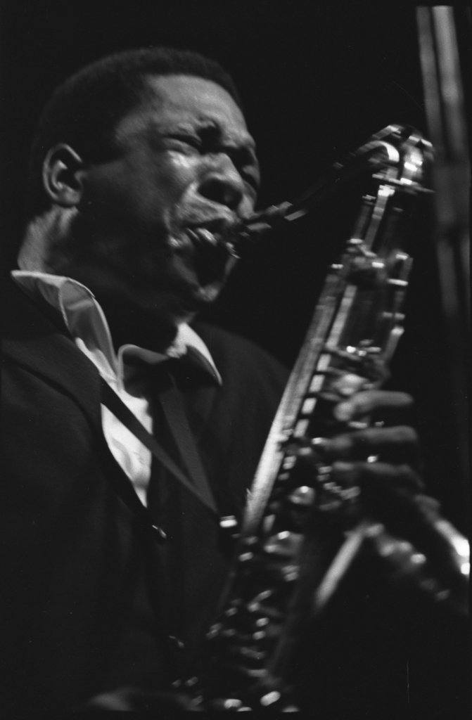 John Coltrane at the Down Beat Jazz Festival - Flerlage, Raeburn, 1915-2002
