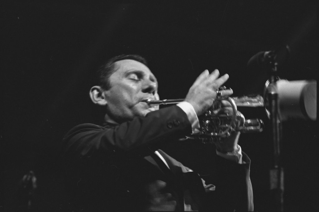 Ruby Braff at the Down Beat Jazz Festival - Flerlage, Raeburn, 1915-2002