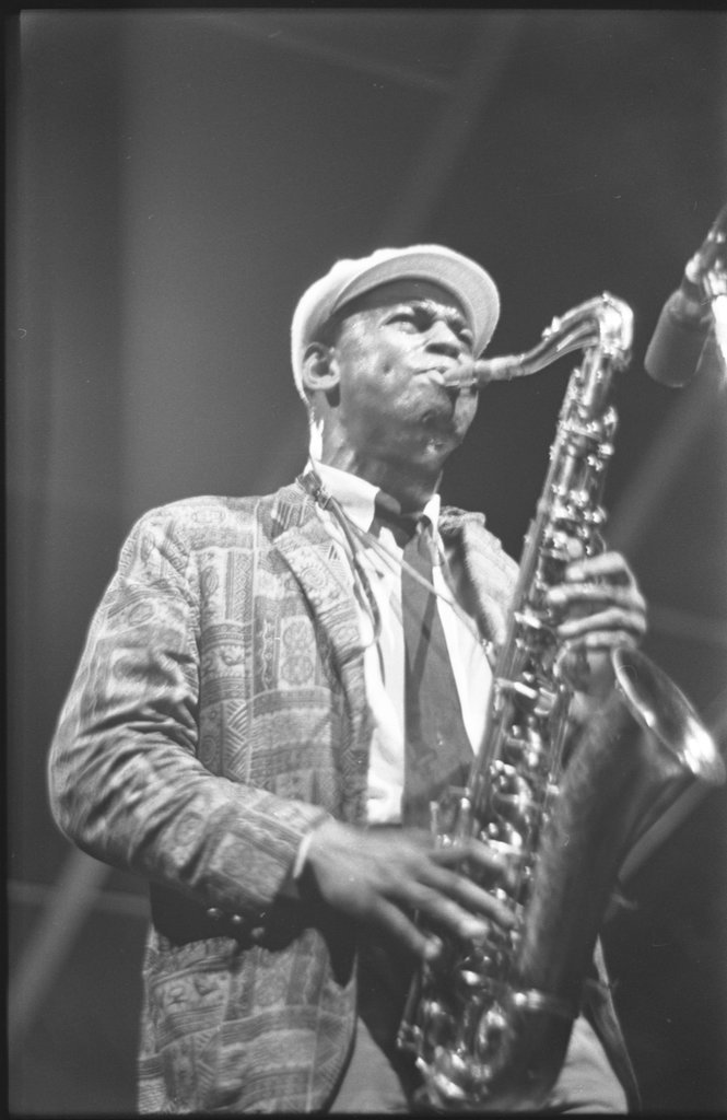 Archie Shepp with the John Coltrane Quartet at the Down Beat Jazz Festival - Flerlage, Raeburn, 1915-2002