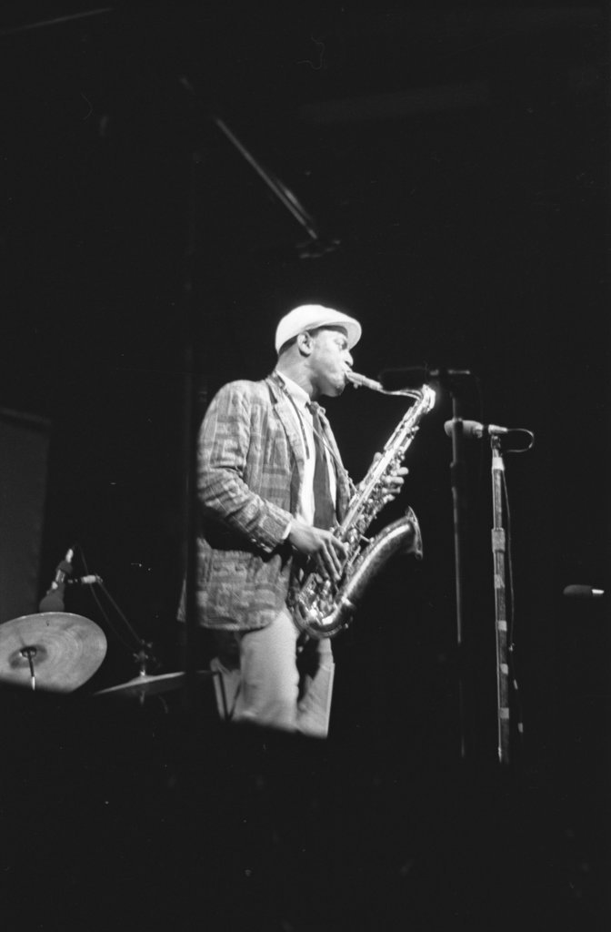 Archie Shepp with the John Coltrane Quartet at the Down Beat Jazz Festival - Flerlage, Raeburn, 1915-2002
